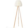 Brilliant Inna Staande lamp Hout licht, Wit, 1-licht