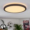 Boyero Plafondpaneel LED Zwart, 1-licht