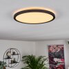 Boyero Plafondpaneel LED Zwart, 1-licht