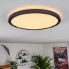 Boyero Plafondpaneel LED Zwart, 1-licht