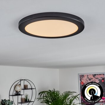 Canditas Plafondpaneel LED Zwart, 1-licht