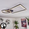 Moya Plafondlamp LED Zwart, 1-licht