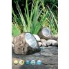 Globo SOLAR Solarlamp LED Grijs, 3-lichts