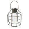 Globo Solar Buitenhanglamp LED Brons, 5-lichts