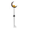 Globo MOND Solarlamp LED Brons, 1-licht