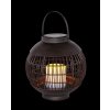 Globo DON Solarlamp LED Zwart, 1-licht