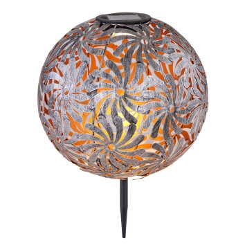 Globo SOLAR Solarlamp LED Goud, Zilver, 1-licht