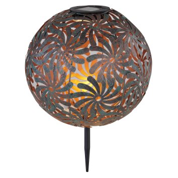 Globo SOLAR Solarlamp LED Zwart, 1-licht