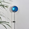 Loano Solarlamp LED Blauw, Zilver, 1-licht