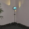 Loano Solarlamp LED Blauw, Zilver, 1-licht