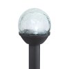 Globo Solarlamp LED Zwart, 1-licht