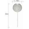 Globo Solarlamp LED Zilver, 1-licht