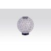 Globo Solarlamp LED Zwart, 1-licht