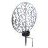 Globo Solarlamp LED Zilver, 2-lichts