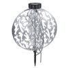 Globo Solarlamp LED Zilver, 1-licht