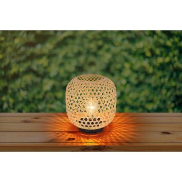 Globo Solarlamp LED Bruin, 1-licht