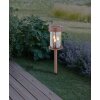 Globo Solarlamp LED Roest, 3-lichts