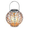 Globo Solarlamp LED Zilver, 1-licht