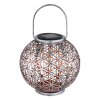 Globo Solarlamp LED Zilver, 1-licht