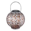 Globo Solarlamp LED Zilver, 1-licht