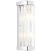 Brillliant Lemont Muurlamp Zilver, 2-lichts