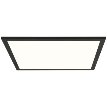 Brilliant Buffi Plafondpaneel LED Zwart, 1-licht