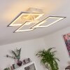 Marcus Plafondlamp LED Zilver, 1-licht