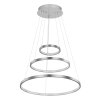 Globo RALPH Hanger LED Nikkel mat, 1-licht