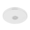 Eglo MILAZZO Plafondlamp LED Wit, 1-licht, Afstandsbediening, Kleurwisselaar