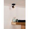 Lucide LENNERT Plafond spot LED Zwart, 1-licht