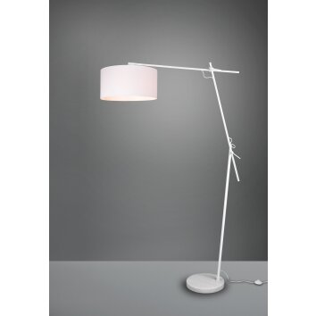 Trio Ponte Staande lamp Wit, 1-licht