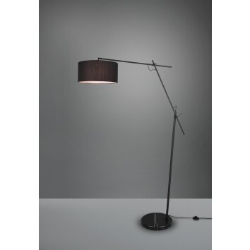 Trio Ponte Staande lamp Zwart, 1-licht