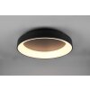 Trio Girona Plafondlamp LED Zwart, 1-licht, Afstandsbediening