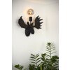 Lucide MOOSE Muurlamp Zwart, 1-licht