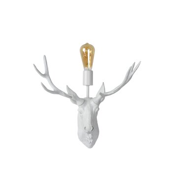 Lucide CARIBOU Muurlamp Wit, 1-licht