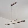 Inicio Hanglamp LED Nikkel mat, 5-lichts