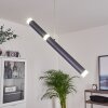 Térou Hanger LED Antraciet, 1-licht