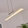 Barrud Hanglamp LED Zilver, 1-licht