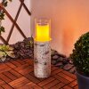 Tivedstorp Solarlamp LED houtlook, 12-lichts