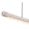 Globo FELICITAS Hanger LED Hout licht, Zwart, 1-licht