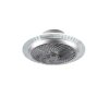 Reality Narvik Ventilator LED Chroom, 1-licht, Afstandsbediening