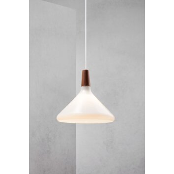 Design For The People by Nordlux NORI Hanger Bruin, Wit, 1-licht