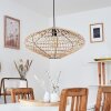 Peretola Hanger Zwart, 1-licht