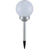 Globo Solarlamp LED Zilver, 2-lichts