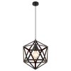 Globo LYDIA Hanger Zwart, 1-licht