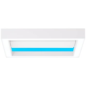 Brilliant Icarus Plafondlamp LED Wit, 1-licht, Afstandsbediening, Kleurwisselaar