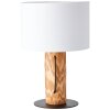 Brilliant Jimena Tafellamp Hout licht, Zwart, 1-licht