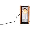 Brilliant Calandra Tafellamp Hout licht, Zwart, 1-licht