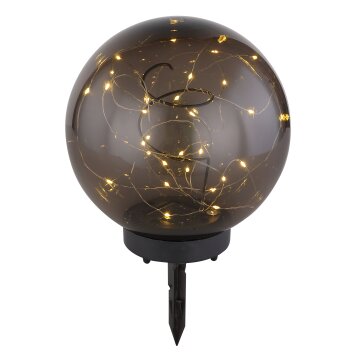 Globo  Solarlamp LED Zwart, 30-lichts