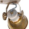 Steinhauer Gearwood Plafondlamp Brons, 2-lichts